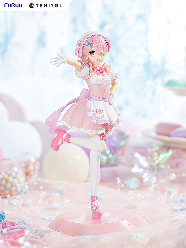 PRE-ORDER FuRyu - TENITOL - Re:ZERO -Starting Life in Another World- - Yumekawa Maid Rem & Ram: Set With Bonus