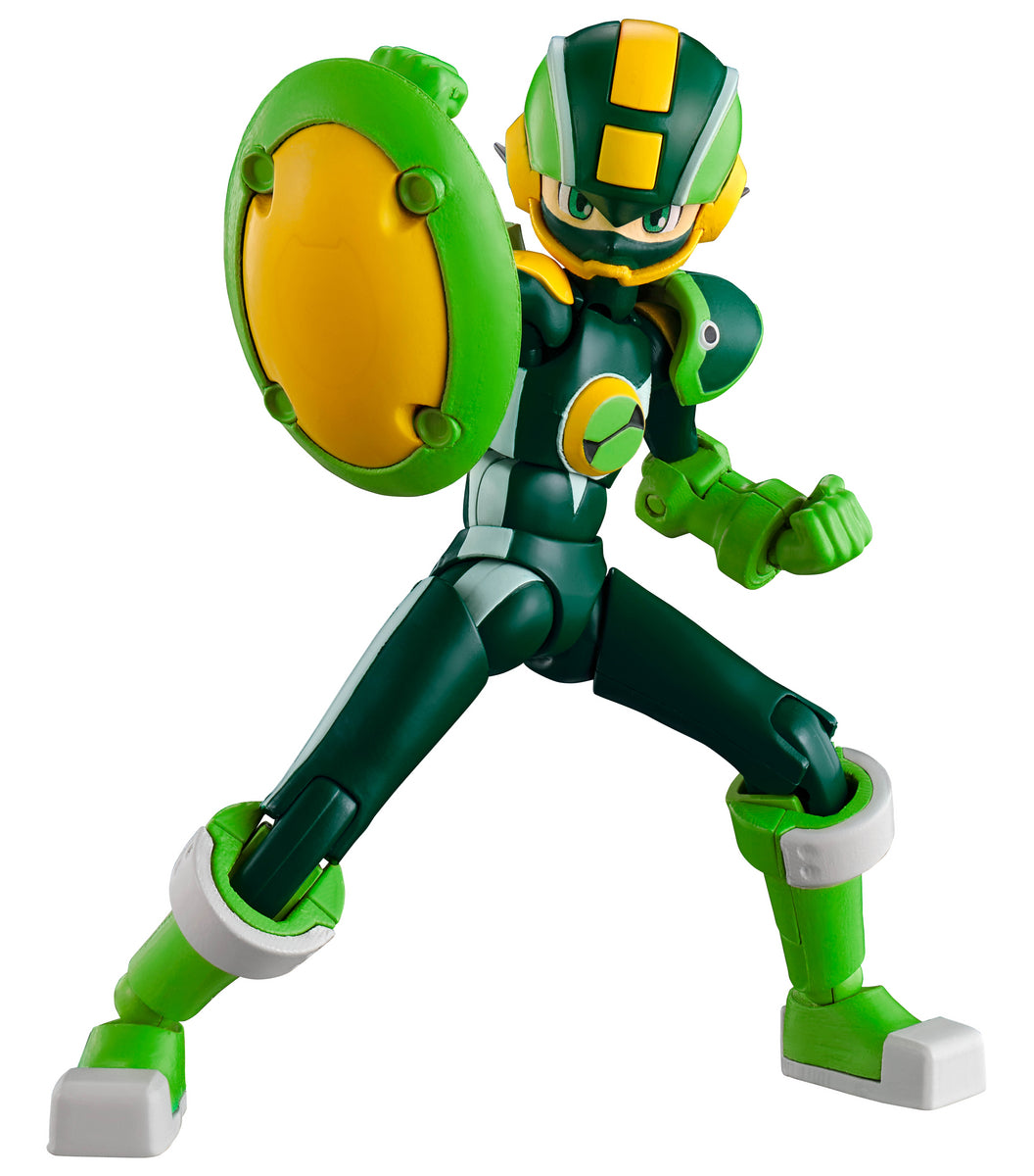 IN-STOCK Bandai - SMP Kit Makes Pose - Rockman EXE - Style Change: Heat Guts & Wood Shield Set [EXCLUSIVE]