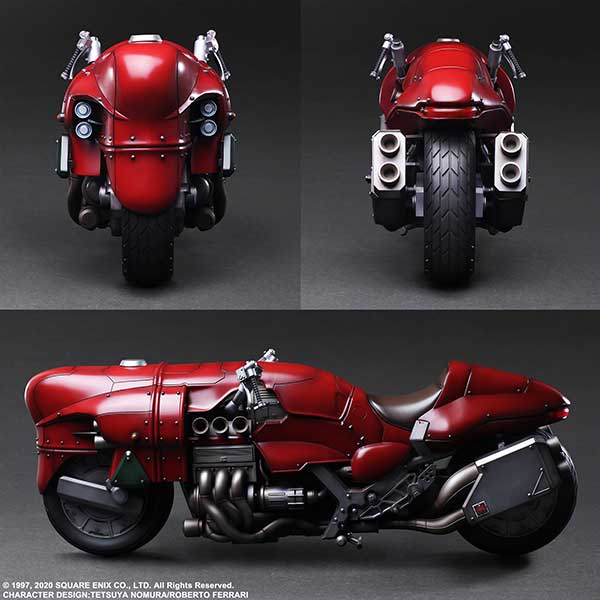 IN-STOCK Square Enix - PLAY ARTS Kai - Final Fantasy VII Remake - Roche & Motorcycle Set