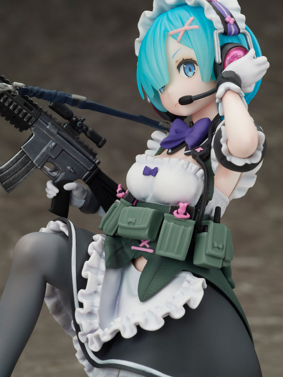 PRE-ORDER FuRyu - Re:ZERO -Starting Life in Another World- - Rem: Military Ver. 1/7