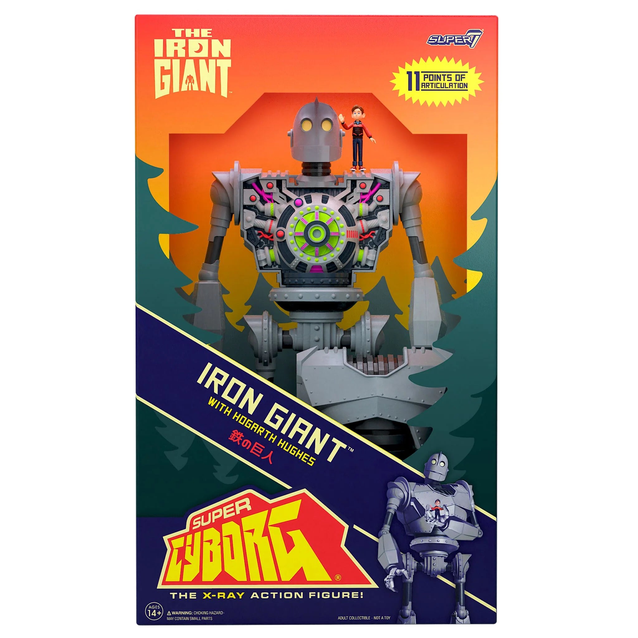 PRE-ORDER Super7 - The Iron Giant Super Cyborg - Iron Giant: Full Color