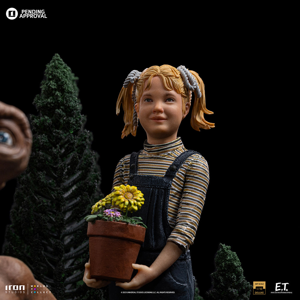 PRE-ORDER Iron Studios - Deluxe Art Scale - E.T. - E.T., Elliot and Gertie 1/10