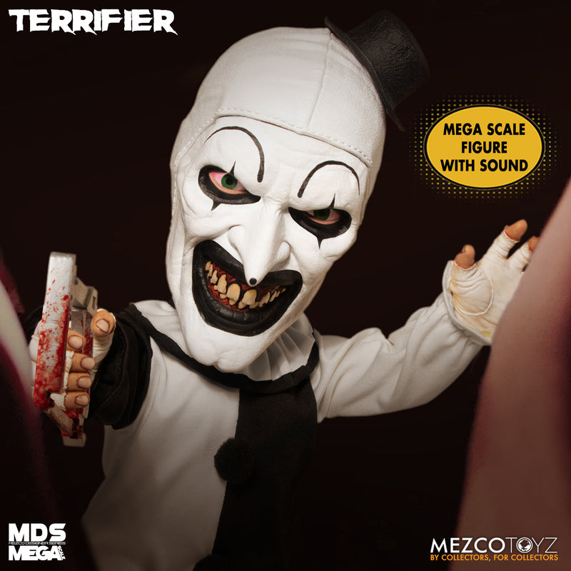 PRE-ORDER Mezco - MDS Mega Scale - Terrifier: Art the Clown with Sound