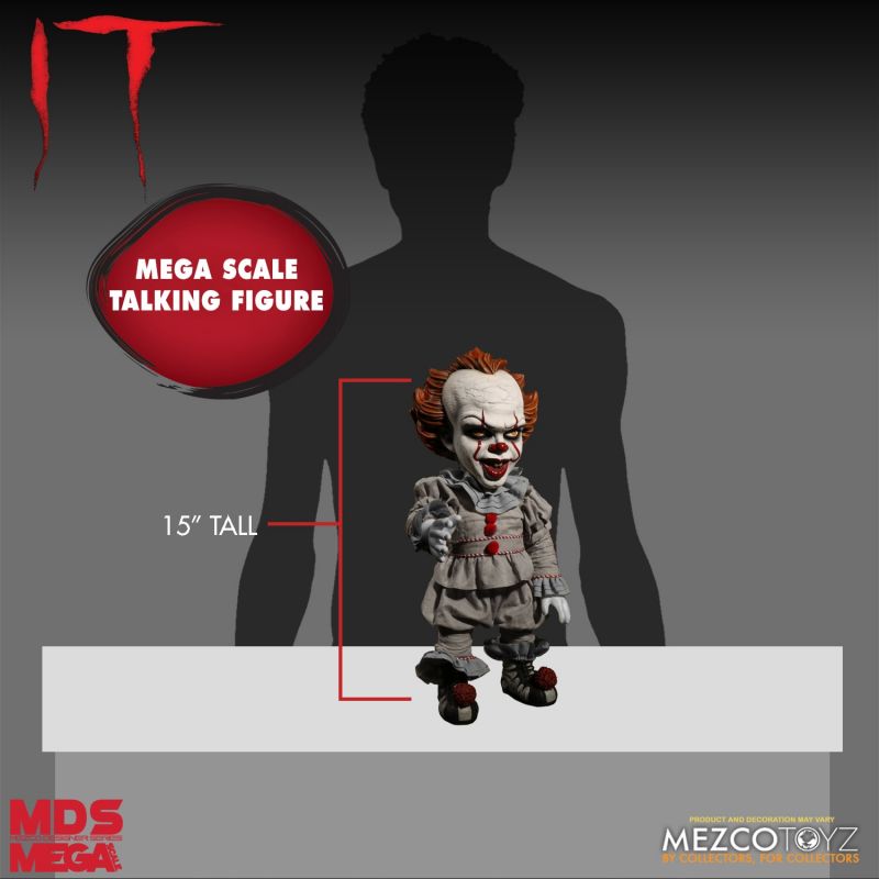 PRE-ORDER IT: Mega Scale Talking Pennywise