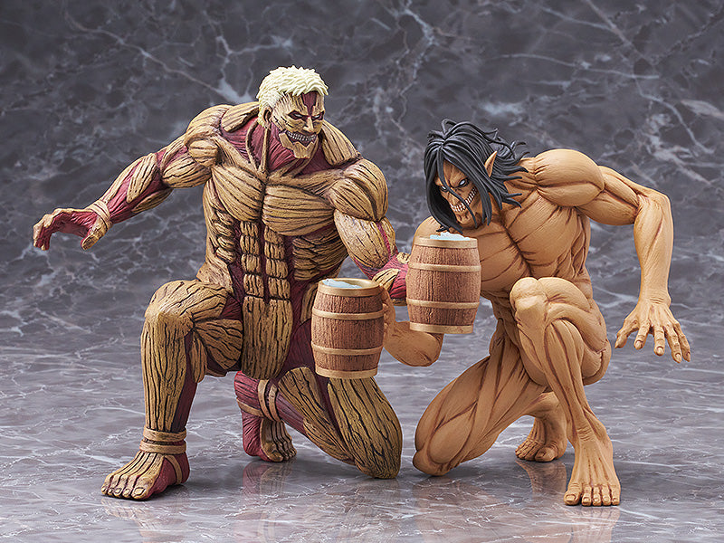 IN-STOCK Good Smile Company - POP UP PARADE - Attack on Titan -  Reiner Braun Armored Titan: Worldwide After Party Ver.