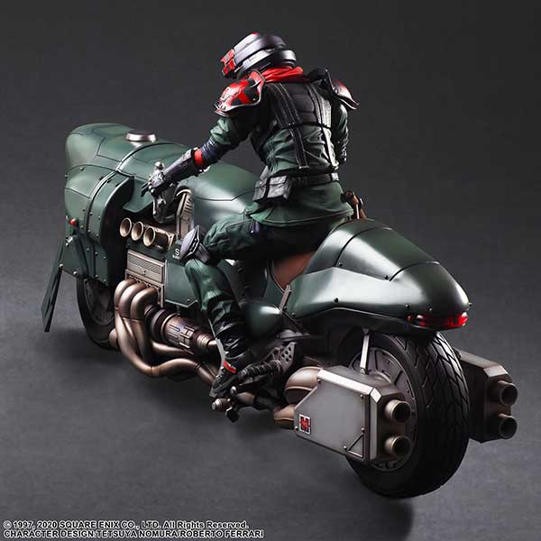 IN-STOCK Square Enix - PLAY ARTS Kai - Final Fantasy VII Remake - Shinra Elite Security Officer & Motorcycle