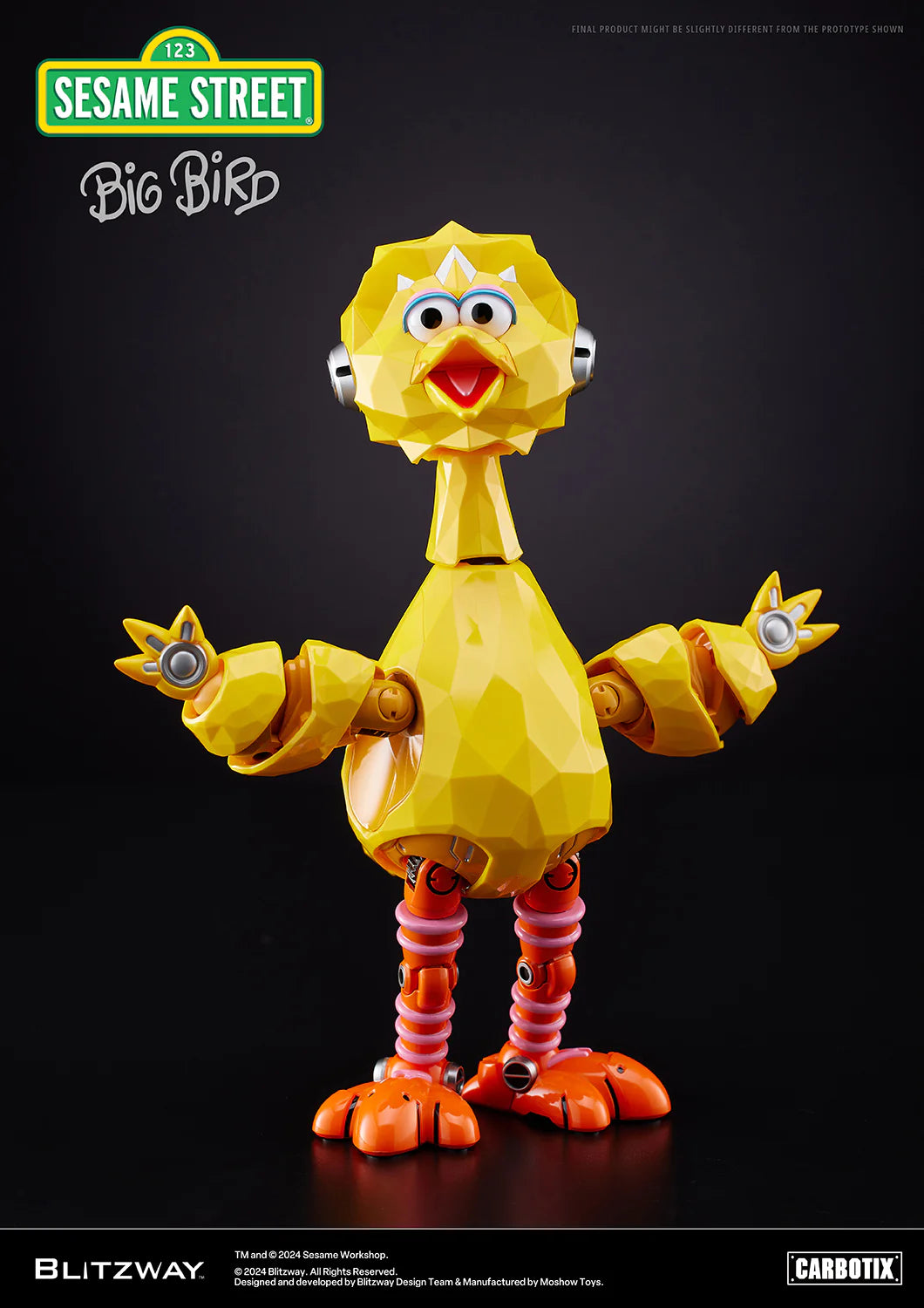 PRE-ORDER Blitzway - CARBOTIX - Sesame Street - Big Bird