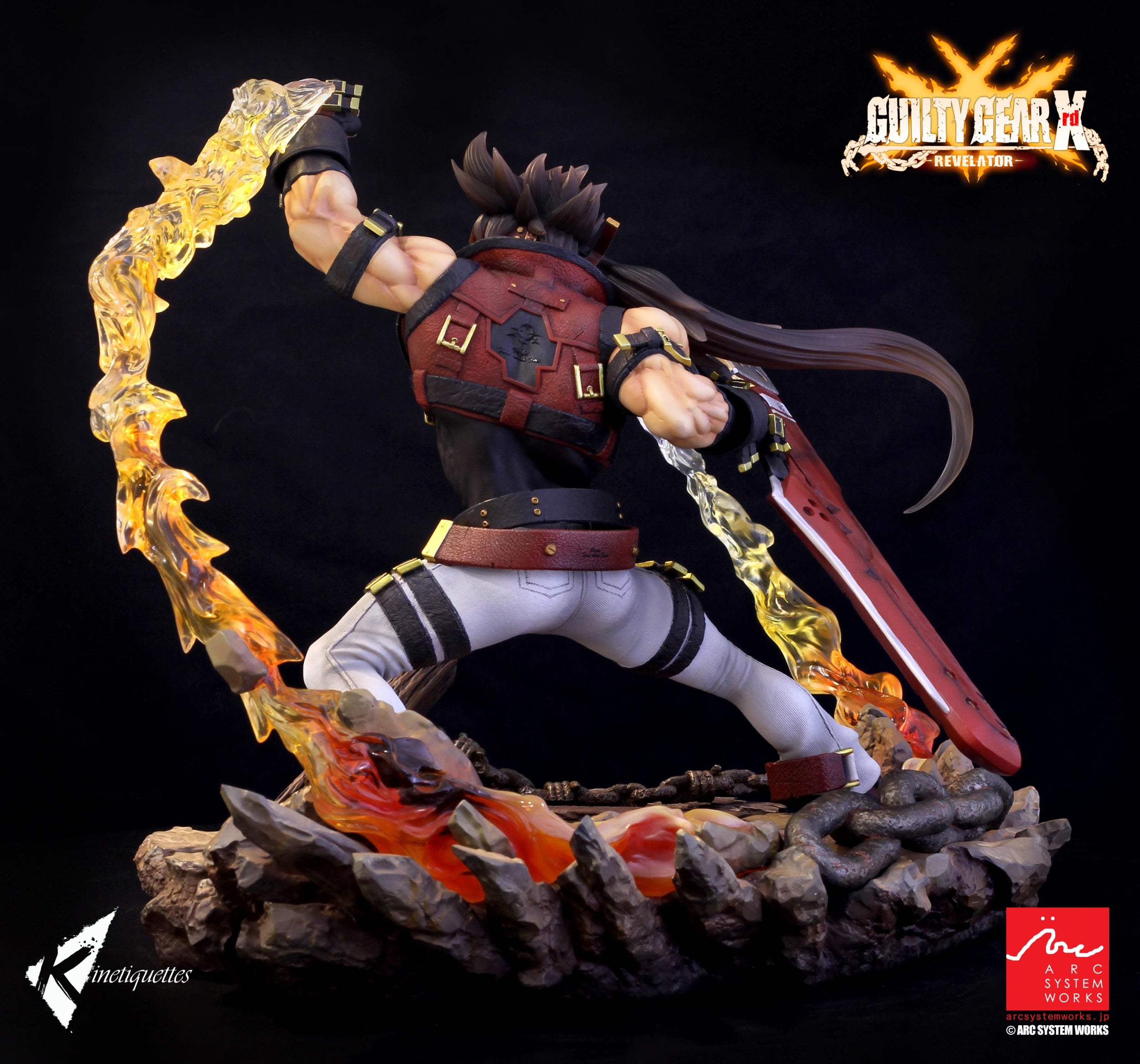 PRE-ORDER Kinetiquettes - Guilty Gear Xrd - Sol Badguy 1/7