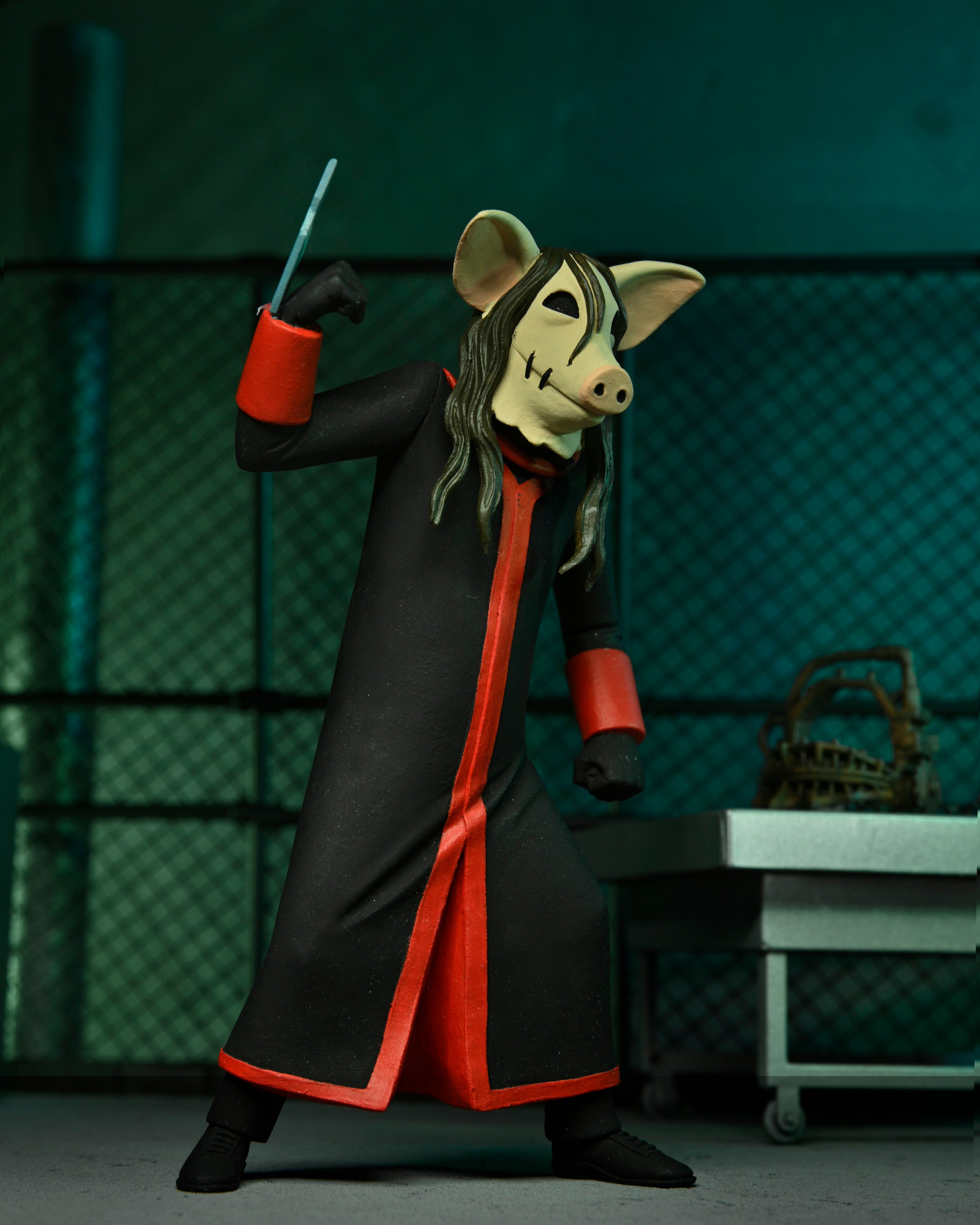 PRE-ORDER 6-inch Action Figure - Toony Terrors - Saw - Jigsaw Killer & Billy Tricycle Boxed Set