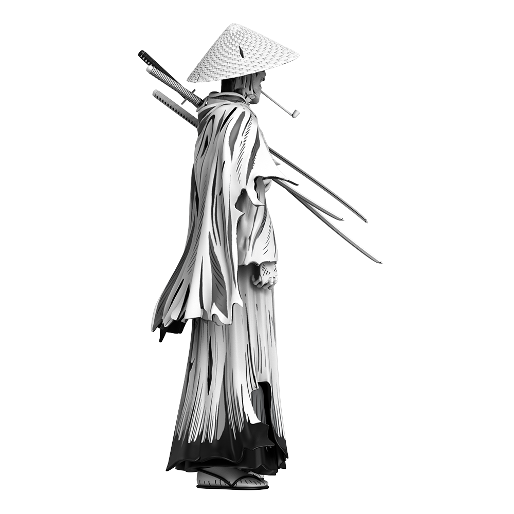 PRE-ORDER Mighty Jaxx - Shadowed Samurai by Rob Bowyer