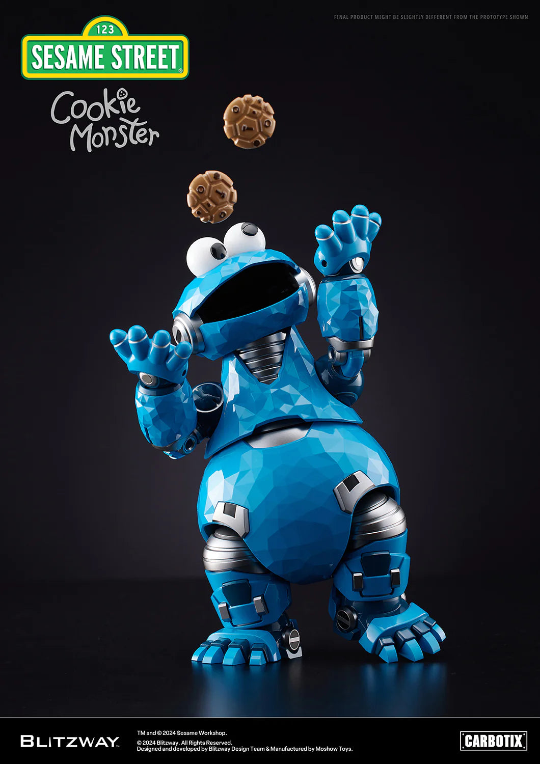 PRE-ORDER Blitzway - CARBOTIX - Sesame Street - Cookie Monster