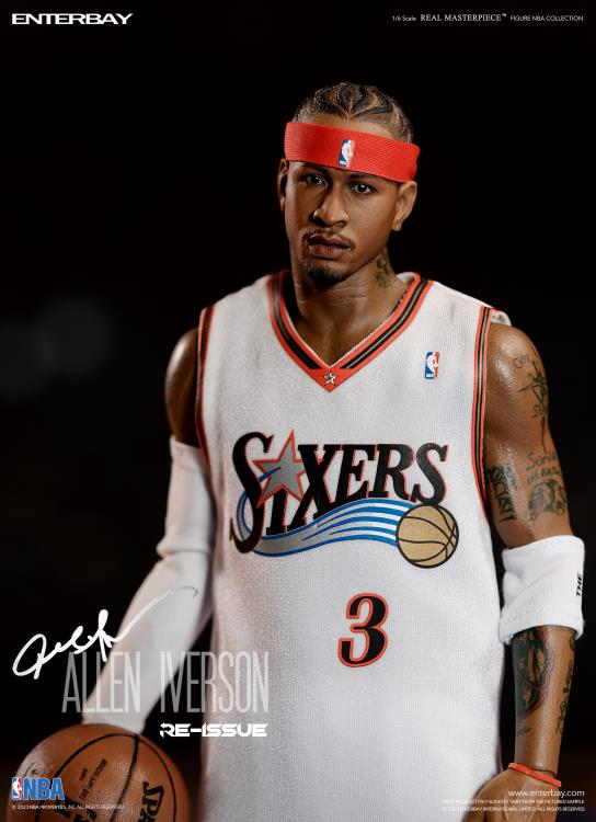 SPECIAL ORDER Enterbay - NBA Real Masterpiece - Allen Iverson: Limited Retro Edition 1/6 [JP]