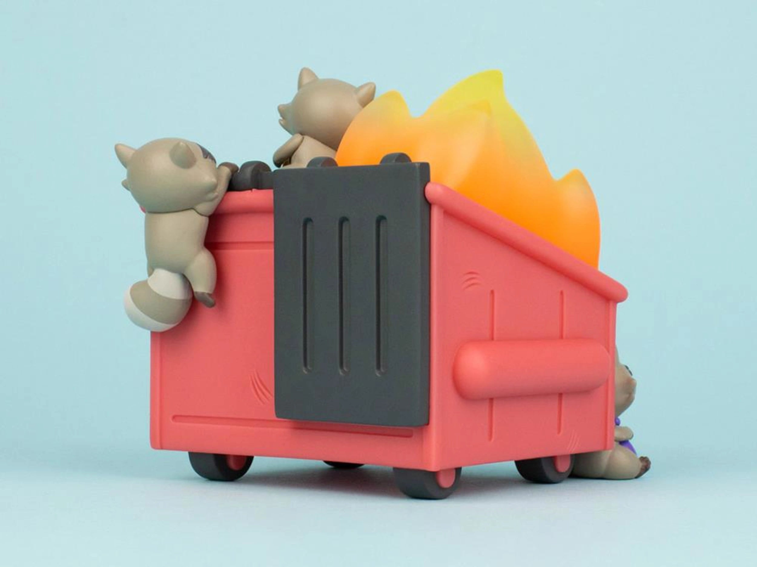 PRE-ORDER 100% Soft - Dumpster Fire - Trash Panda Dumpster Fire