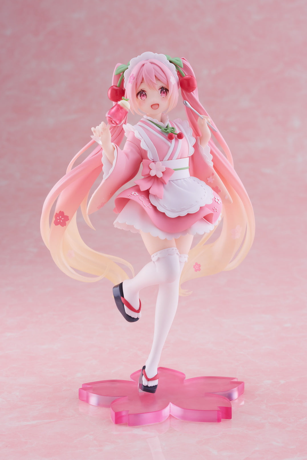 IN-STOCK Taito - Vocaloid Newly Written Figure - Sakura Miku: Japanese Cafe Ver.