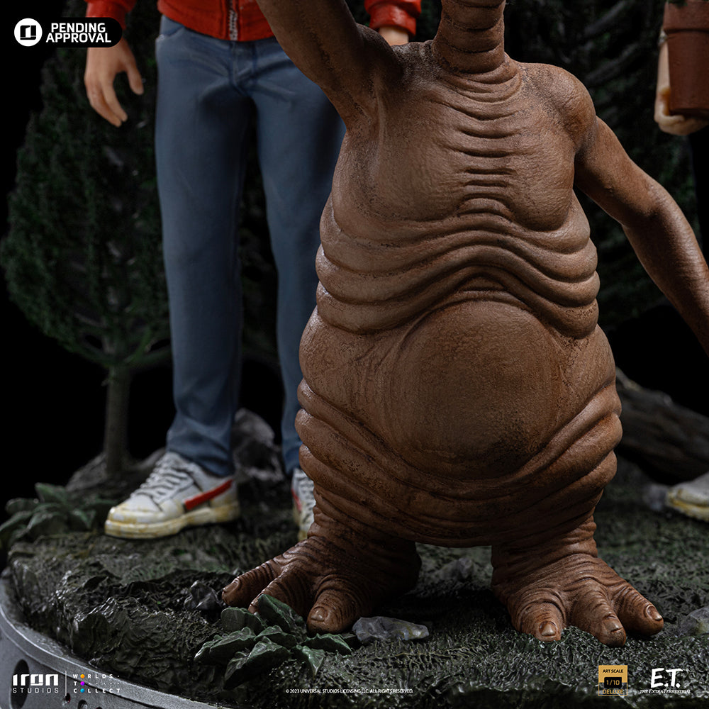 PRE-ORDER Iron Studios - Deluxe Art Scale - E.T. - E.T., Elliot and Gertie 1/10