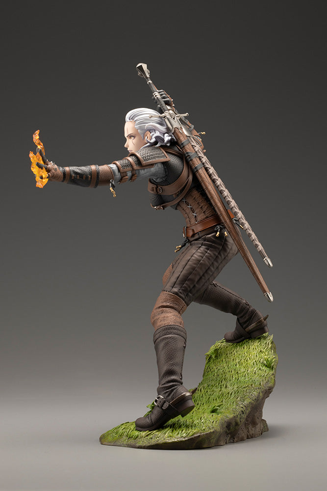 PRE-ORDER Kotobukiya - The Witcher Bishoujo - Geralt 1/7