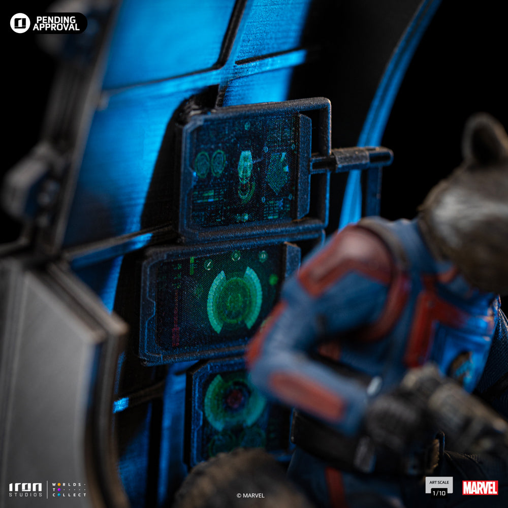 PRE-ORDER Iron Studios - Art Scale - Guardians of the Galaxy Vol. 3 - Rocket Raccoon 1/10