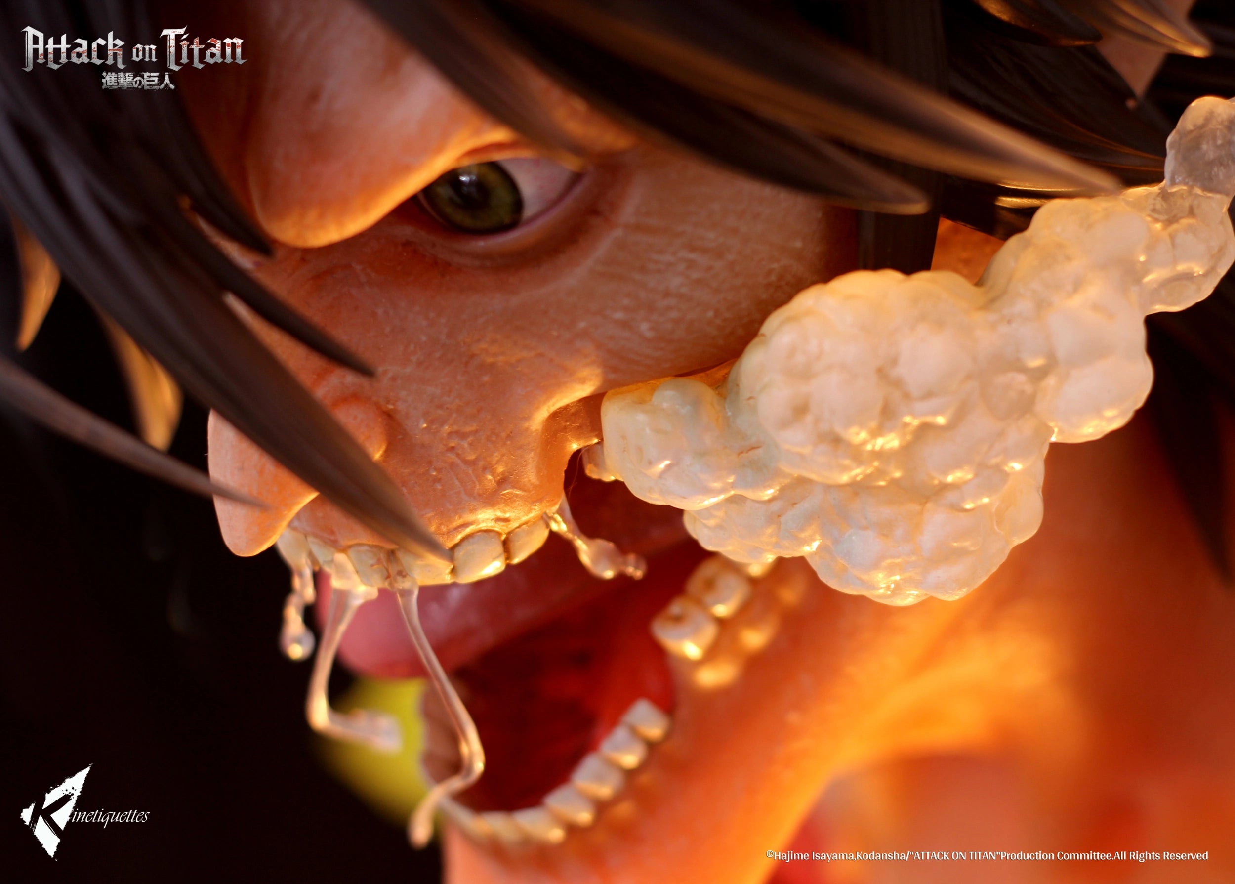 PRE-ORDER Kinetiquettes - Attack on Titan - Eren Jaeger 1/10