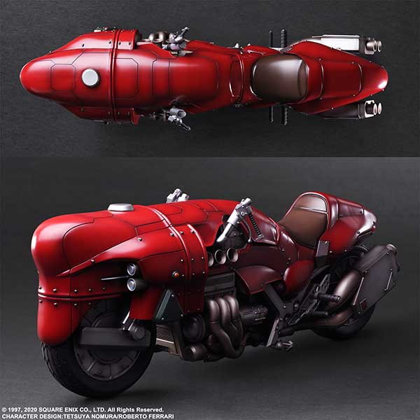 IN-STOCK Square Enix - PLAY ARTS Kai - Final Fantasy VII Remake - Roche & Motorcycle Set