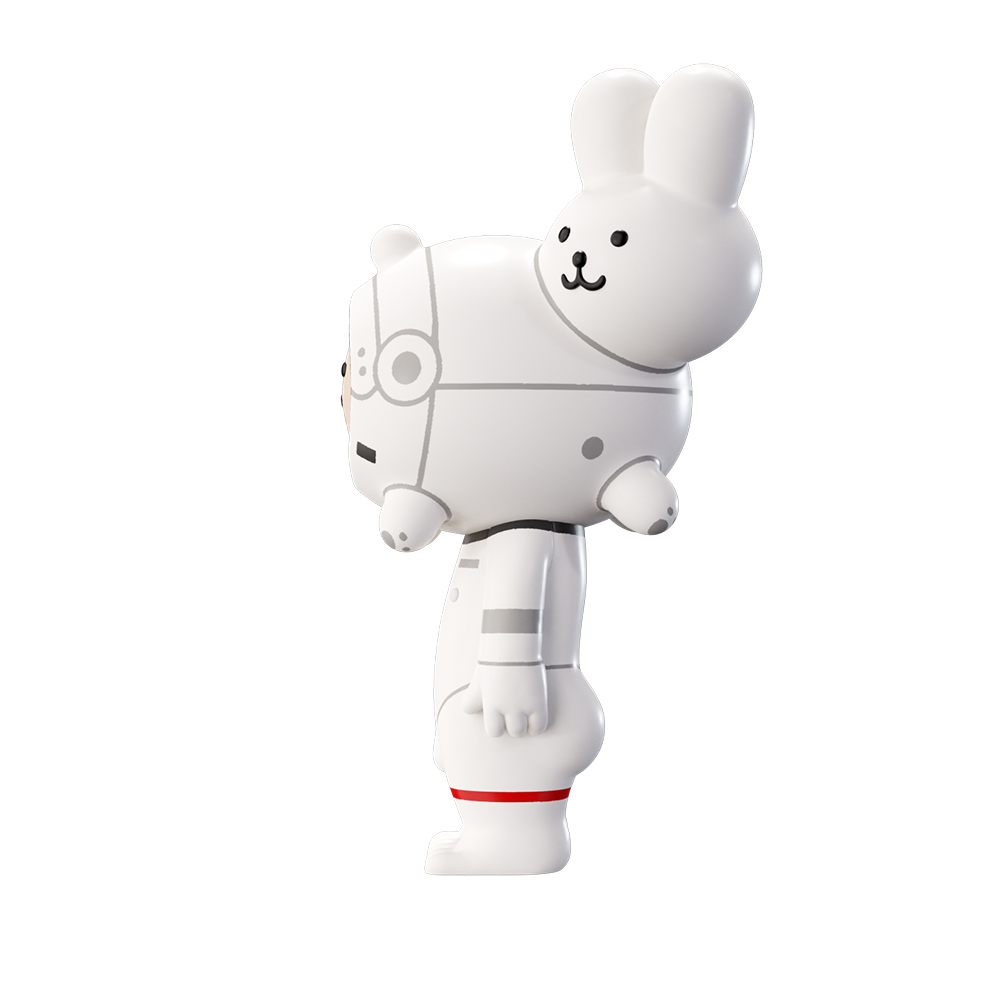 PRE-ORDER Chief Cottontail (Bunny to the Moon) by Goodmorningtown