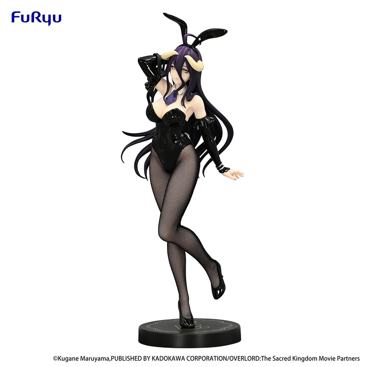IN-STOCK FuRyu - Overlord BiCute Bunnies Figure - Albedo: Black Color Ver.