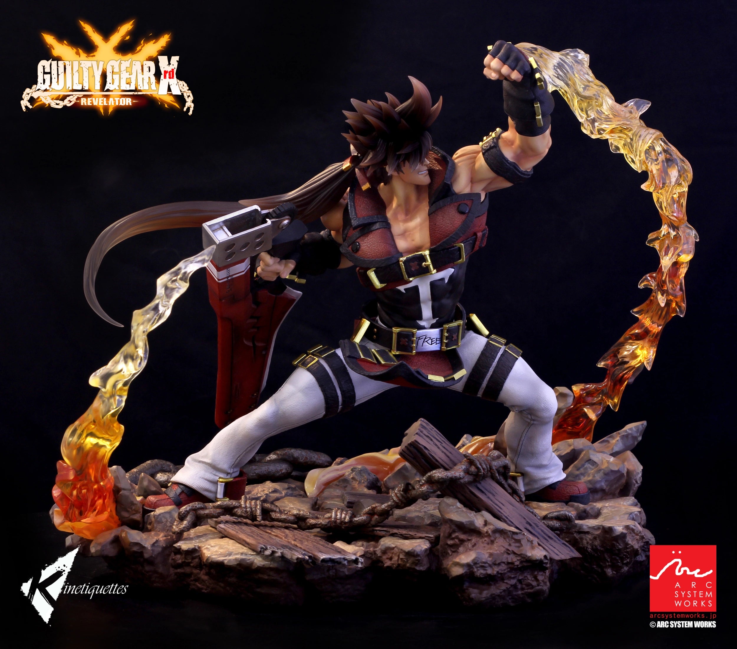 PRE-ORDER Kinetiquettes - Guilty Gear Xrd - Sol Badguy 1/7