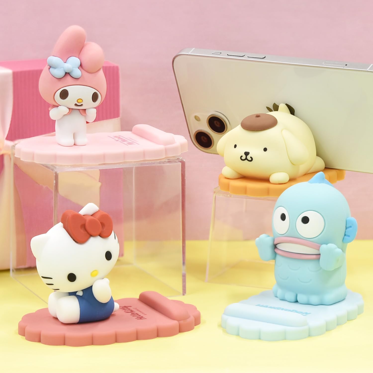BACK-ORDER Gourmandise - Sanrio Characters Mobile Phone Stand - Hello Kitty