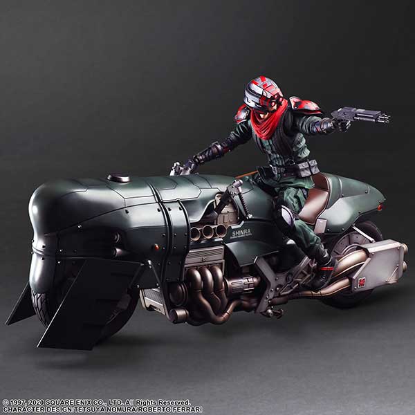 IN-STOCK Square Enix - PLAY ARTS Kai - Final Fantasy VII Remake - Shinra Elite Security Officer & Motorcycle