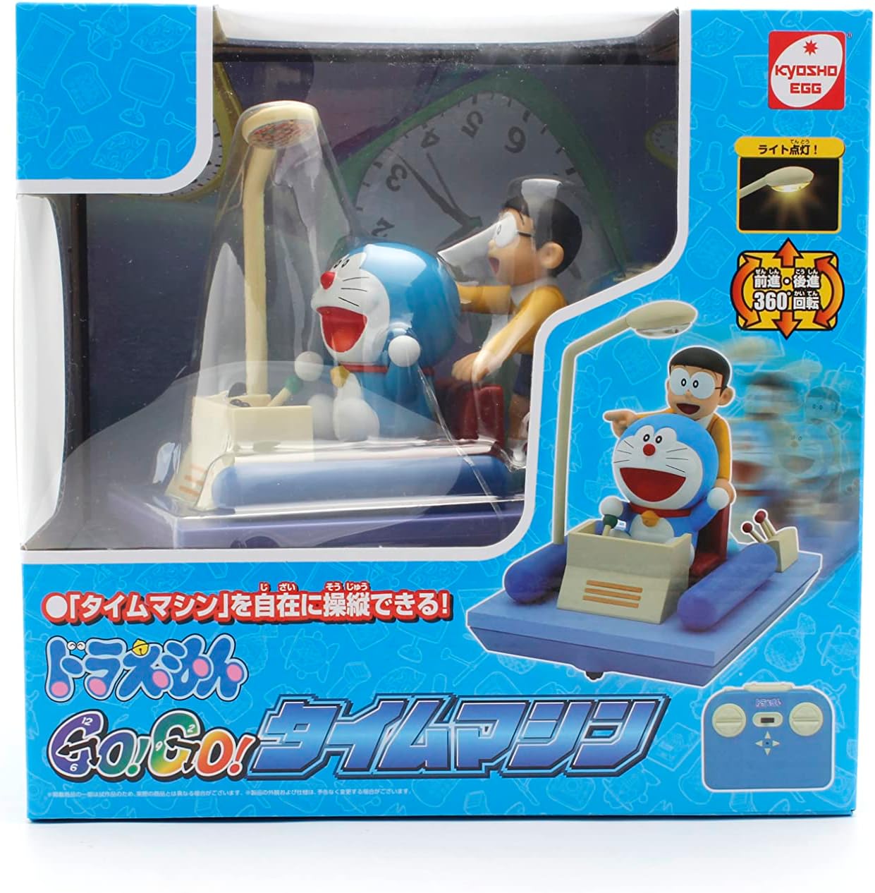 BACK-ORDER Kyosho - Doraemon Go! Go! Time Machine Remote Control