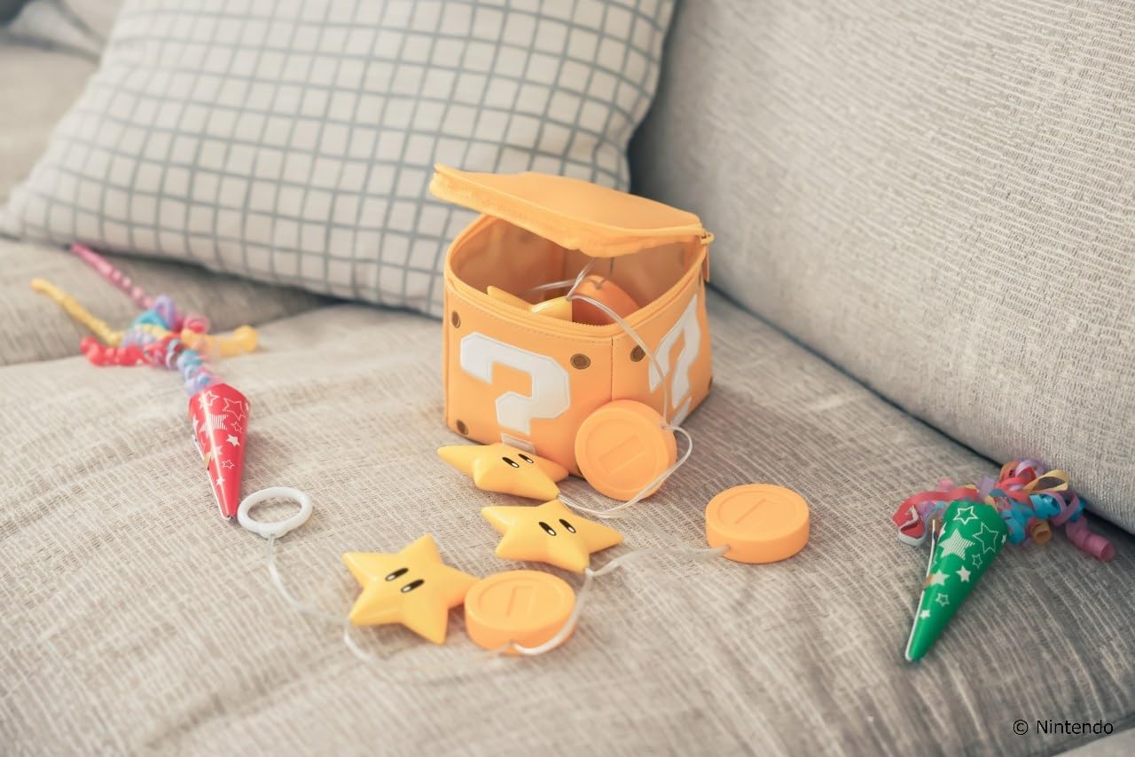 BACK-ORDER Takarajimasha - Super Mario Question Mark Block Pouch SPECIAL BOOK [JP]