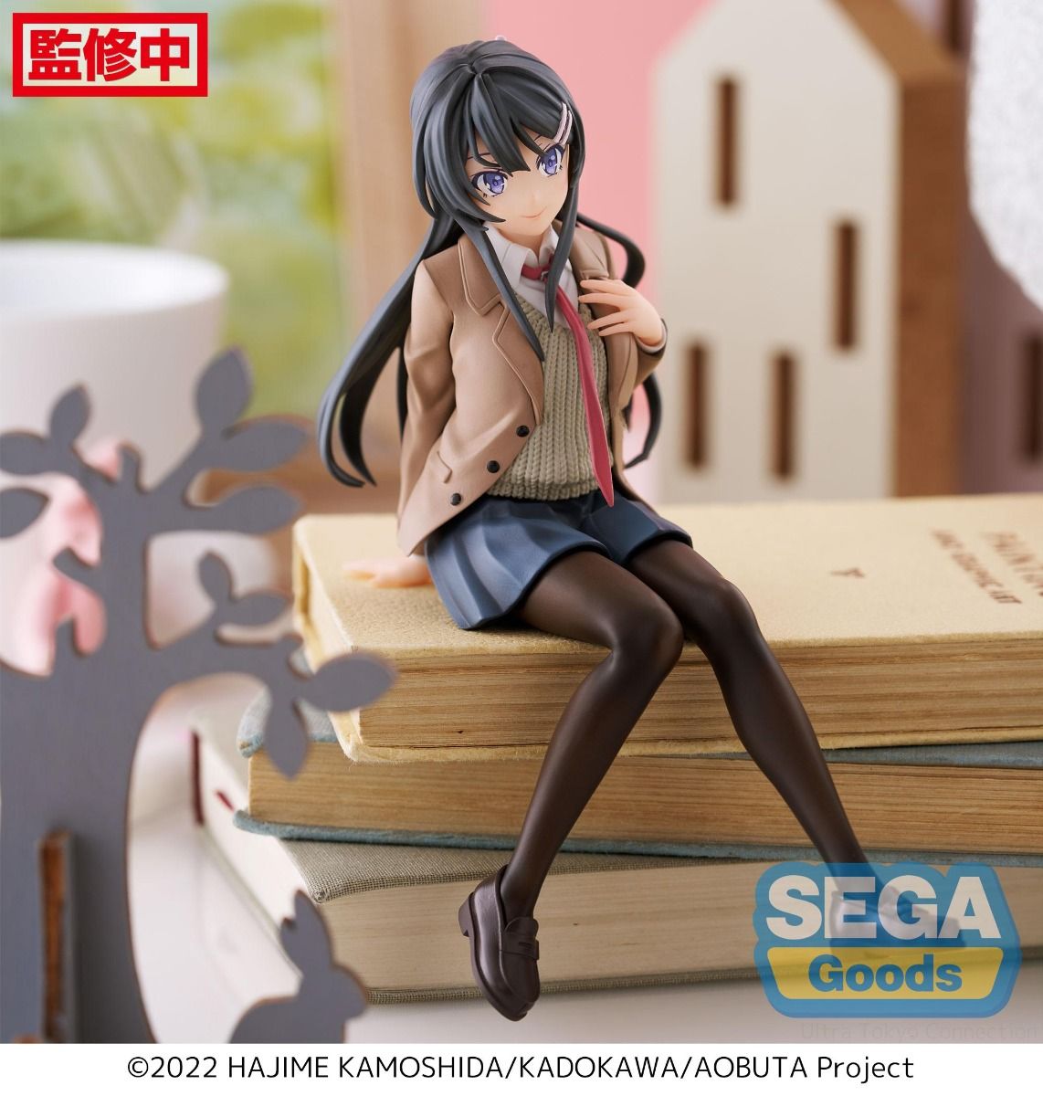 PRE-ORDER Sega - Rascal Does Not Dream of a Knapsack Kid PM Perching Figure - Mai Sakurajima