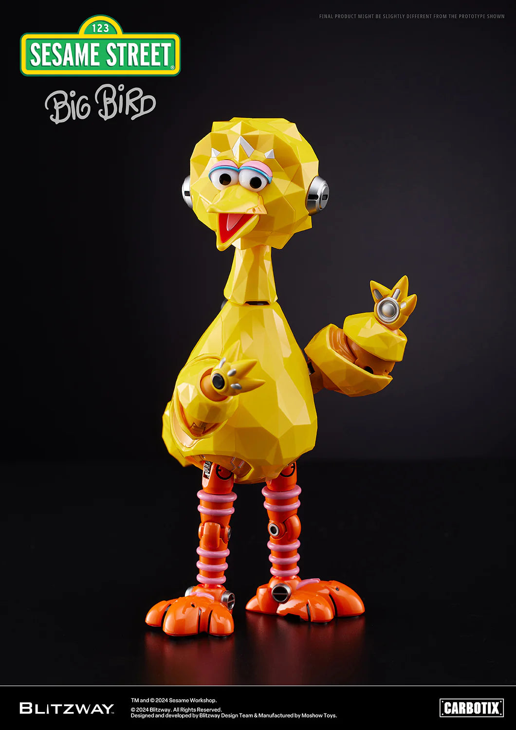 PRE-ORDER Blitzway - CARBOTIX - Sesame Street - Big Bird