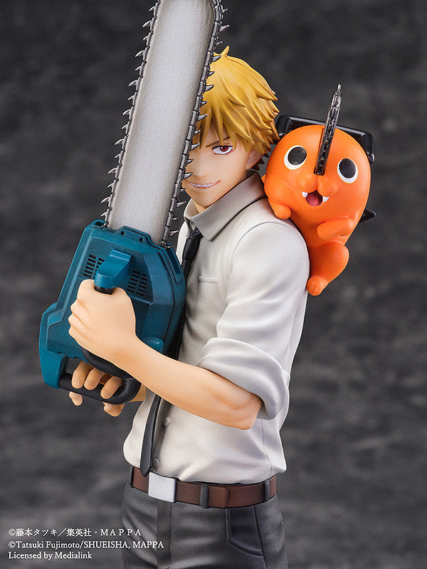 PRE-ORDER Sega - S-Fire - Chainsaw Man - Denji ＆ Pochita 1/7