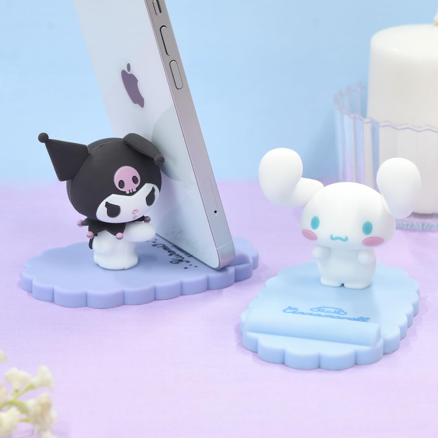 BACK-ORDER Gourmandise - Sanrio Characters Mobile Phone Stand - Kuromi