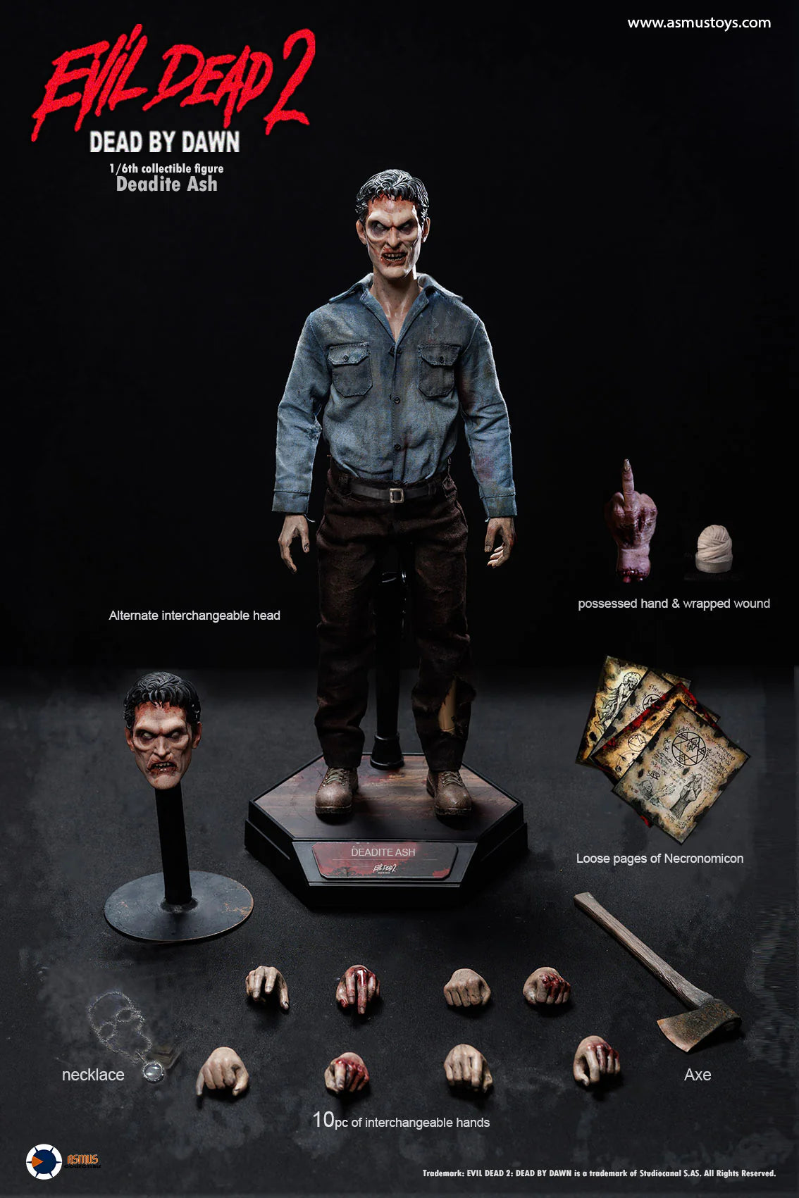 PRE-ORDER Asmus Toys - Evil Dead 2 - Deadite Ash 1/6