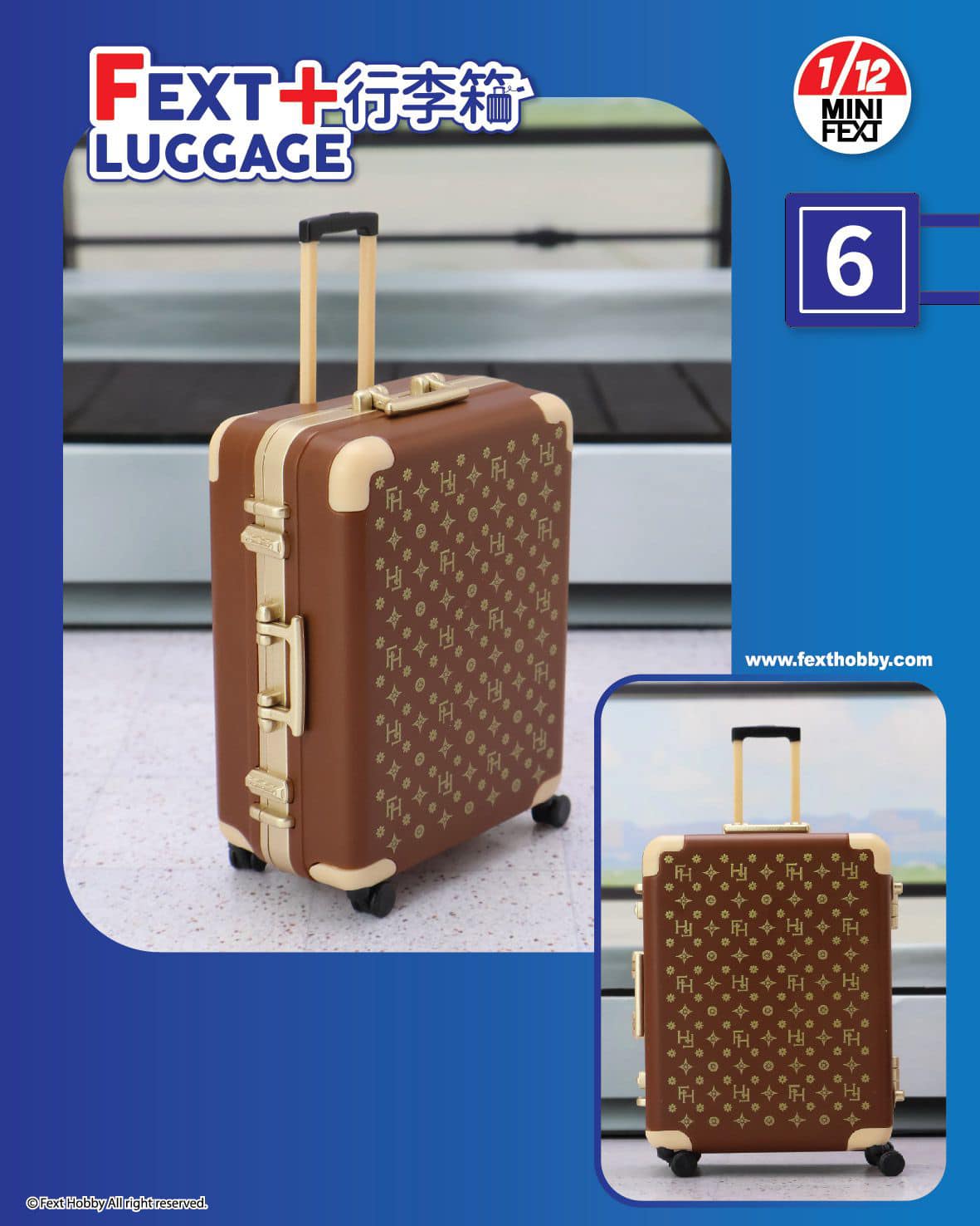 PRE-ORDER Fext Hobby - Fext + Luggage 1/12 [Box of 6]
