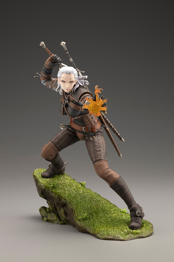 PRE-ORDER Kotobukiya - The Witcher Bishoujo - Geralt 1/7