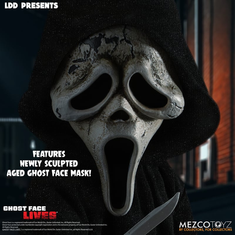 PRE-ORDER Mezco - LDD Presents Ghost Face: Zombie Edition