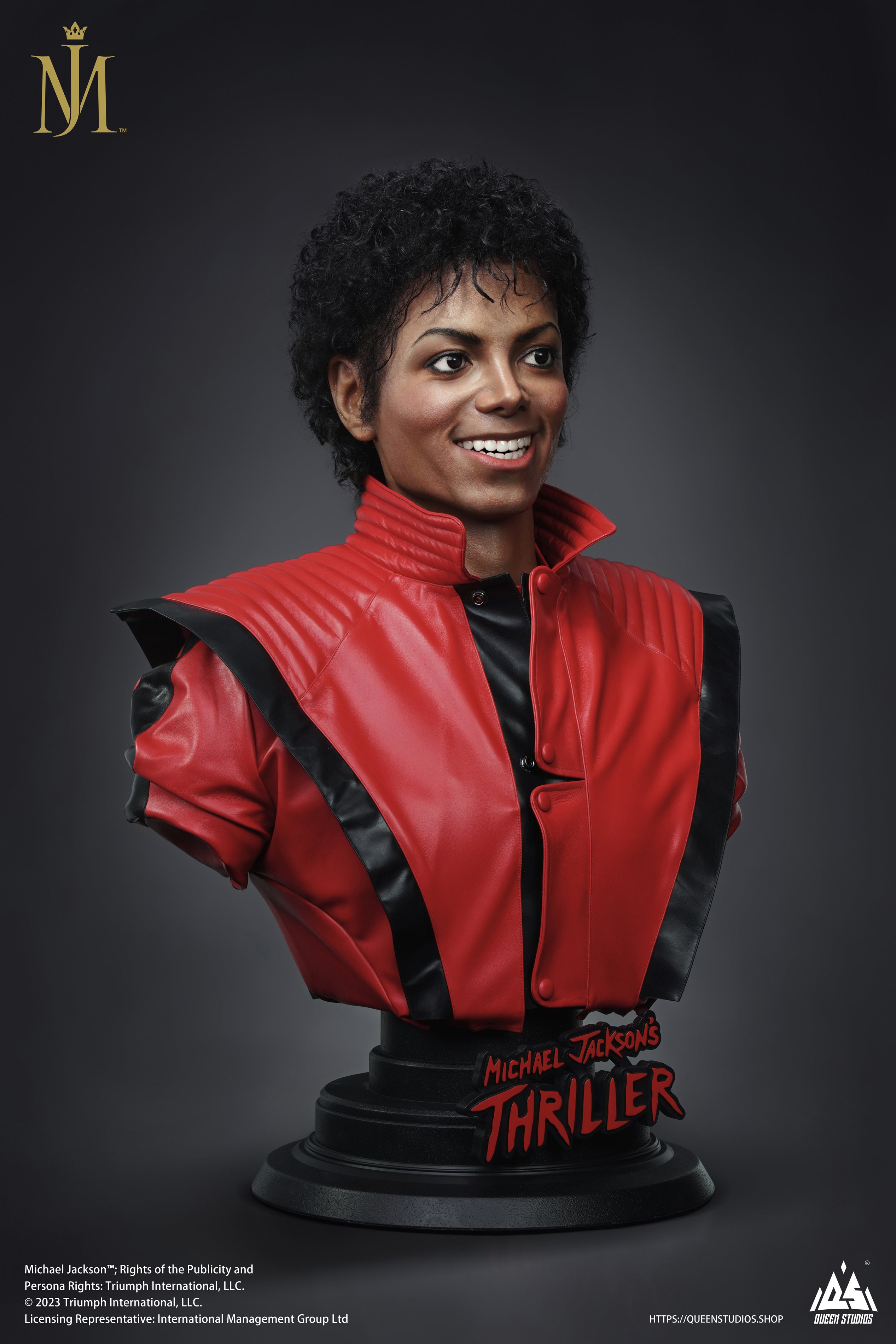 PRE-ORDER Queen Studios - Michael Jackson Life-Size Bust