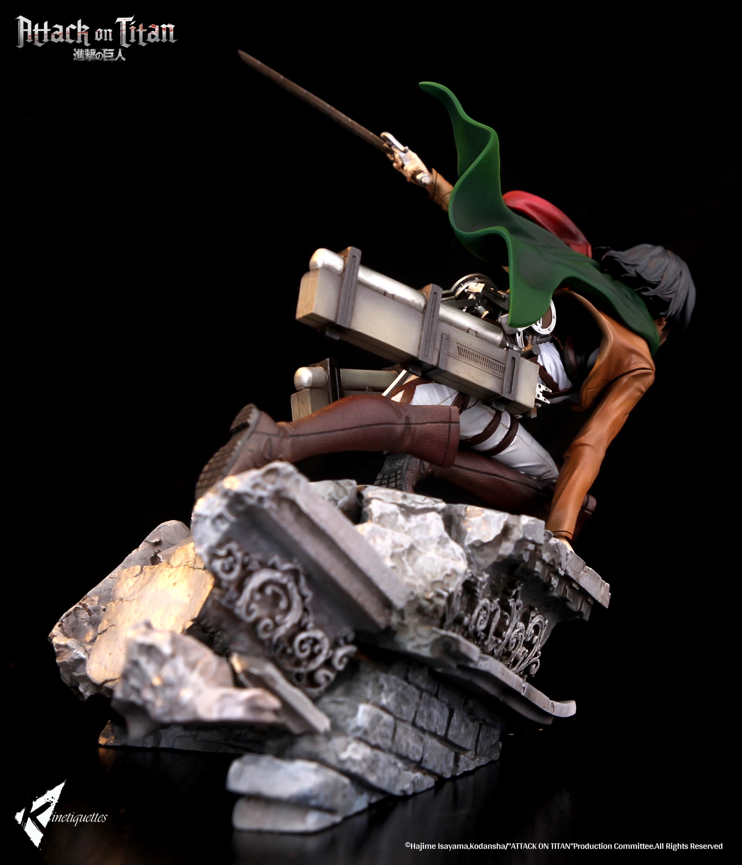 PRE-ORDER Kinetiquettes - Attack on Titan - Mikasa Ackerman 1/10