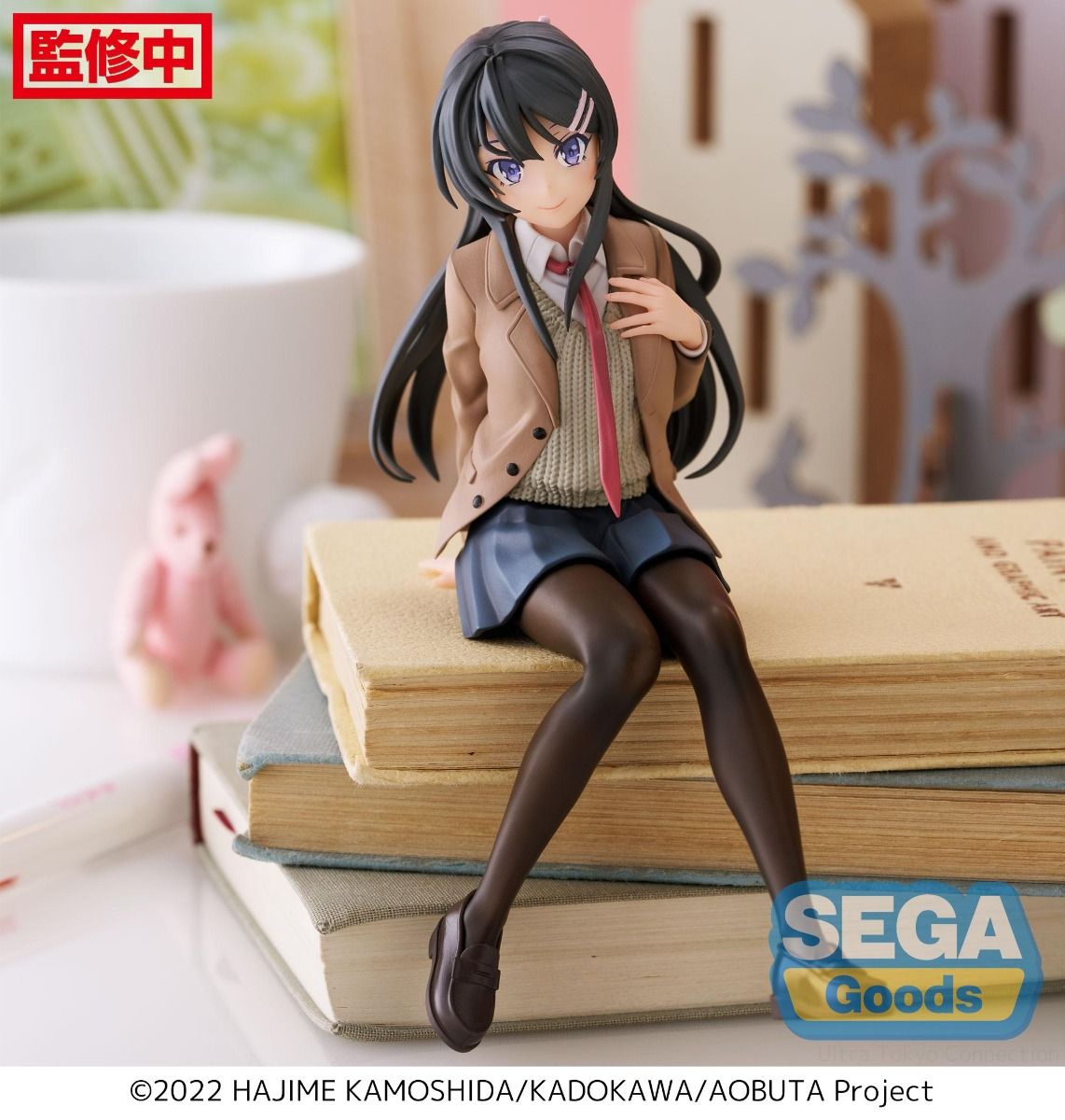 PRE-ORDER Sega - Rascal Does Not Dream of a Knapsack Kid PM Perching Figure - Mai Sakurajima