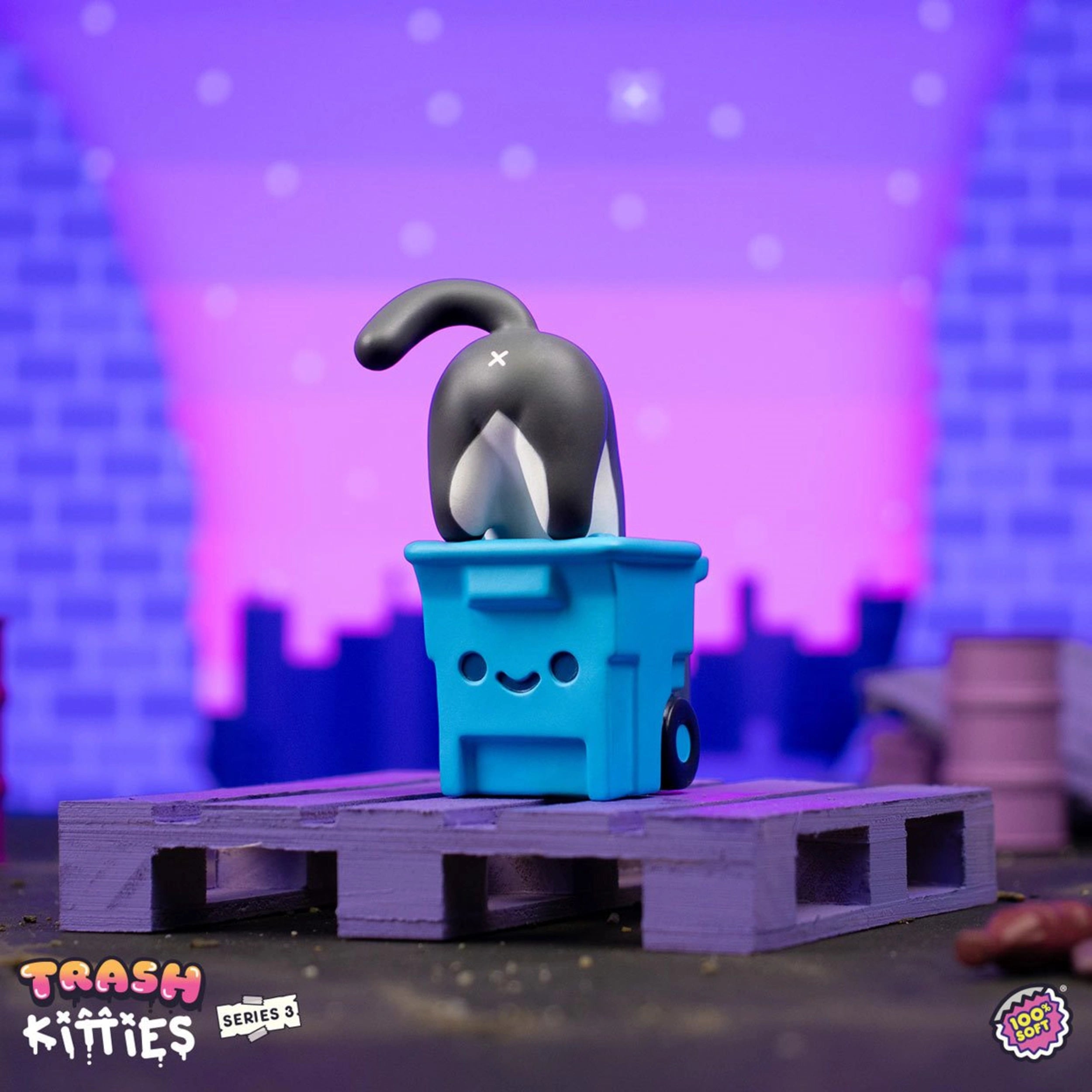 IN-STOCK 100% Soft - Trash Kitties Series 3
