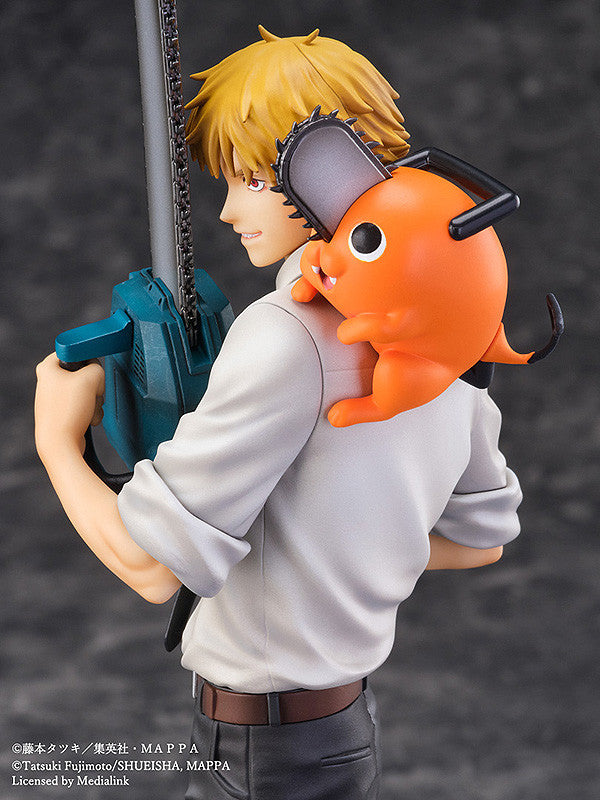 PRE-ORDER Sega - S-Fire - Chainsaw Man - Denji ＆ Pochita 1/7