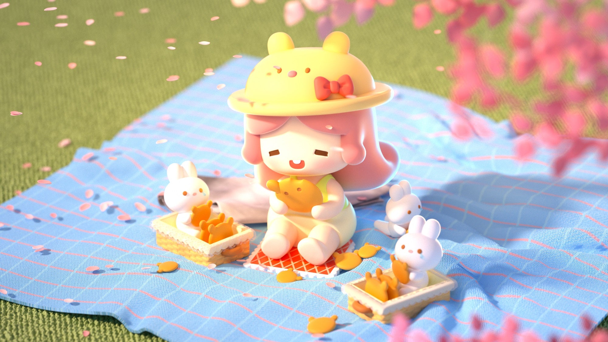 PRE-ORDER Plum - Bunny Outing [Box of 9]