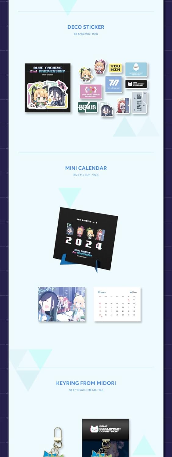 SPECIAL ORDER Dreamus - BLUE ARCHIVE 2nd Anniversary Album OST: CD & KIT version