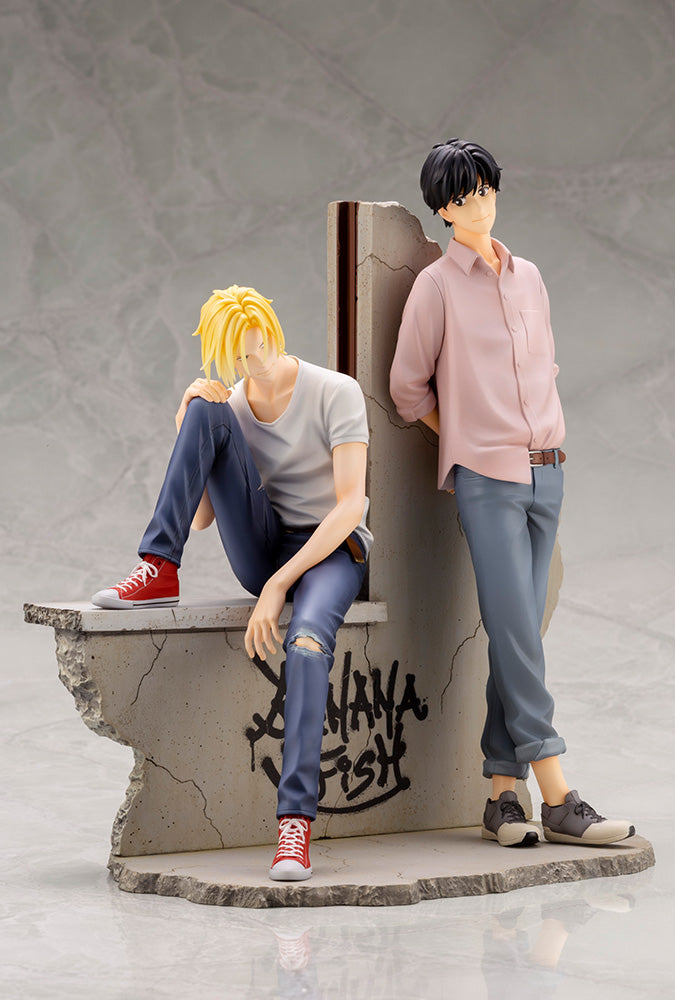 IN-STOCK Kotobukiya - ARTFX J - Banana Fish - Ash & Eiji 1/8 [2nd Release]