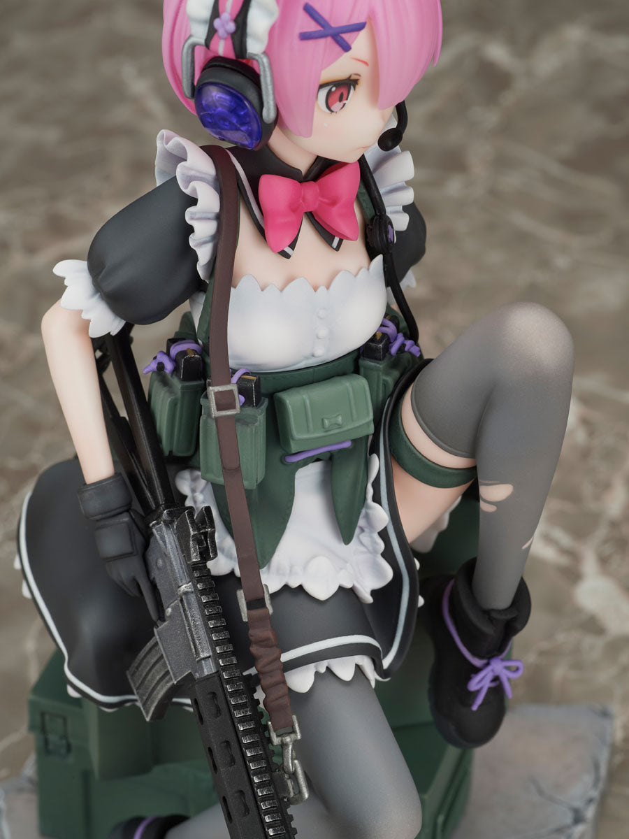 PRE-ORDER FuRyu - Re:ZERO -Starting Life in Another World- - Ram: Military Ver. 1/7