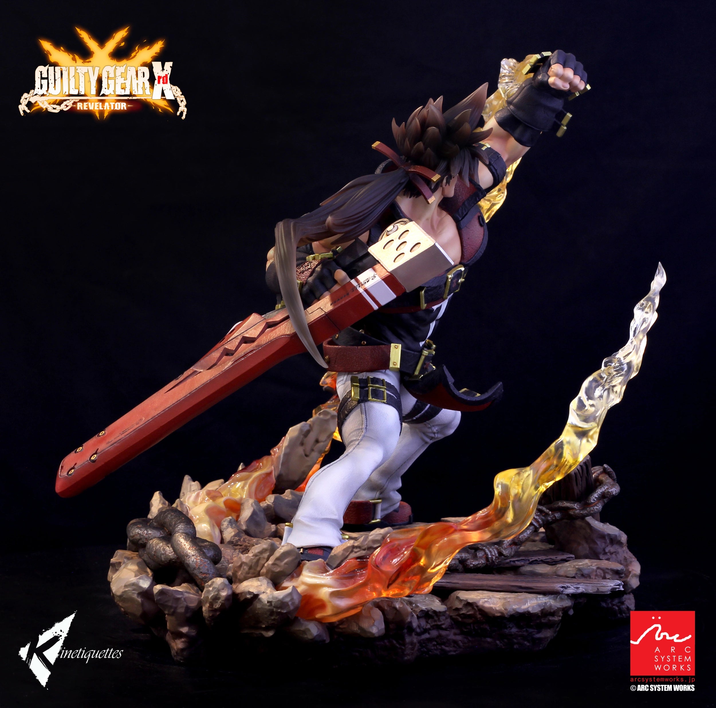 PRE-ORDER Kinetiquettes - Guilty Gear Xrd - Sol Badguy 1/7