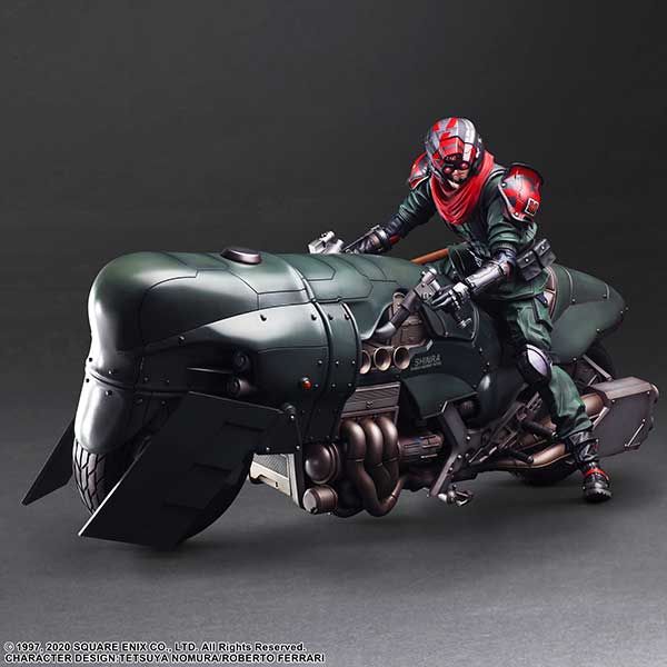 IN-STOCK Square Enix - PLAY ARTS Kai - Final Fantasy VII Remake - Shinra Elite Security Officer & Motorcycle