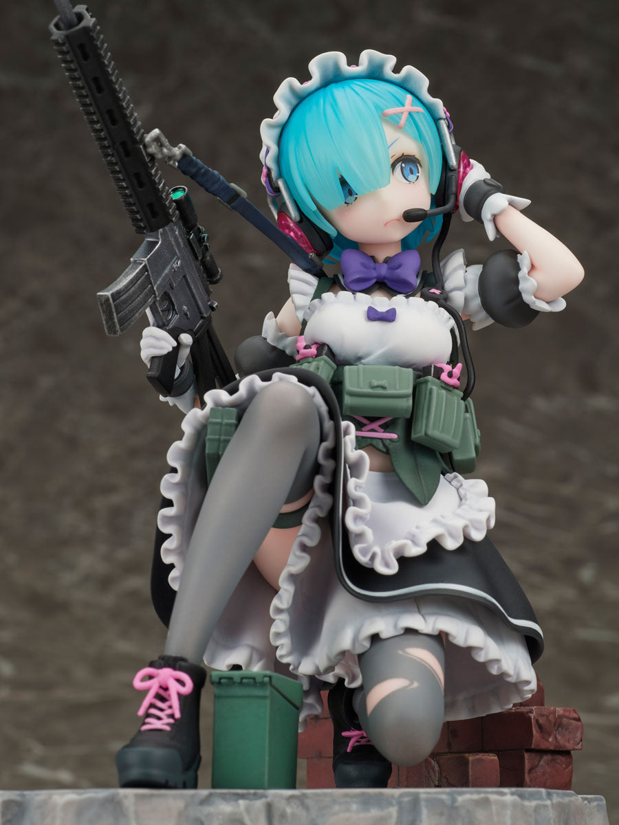 PRE-ORDER FuRyu - Re:ZERO -Starting Life in Another World- - Rem: Military Ver. 1/7